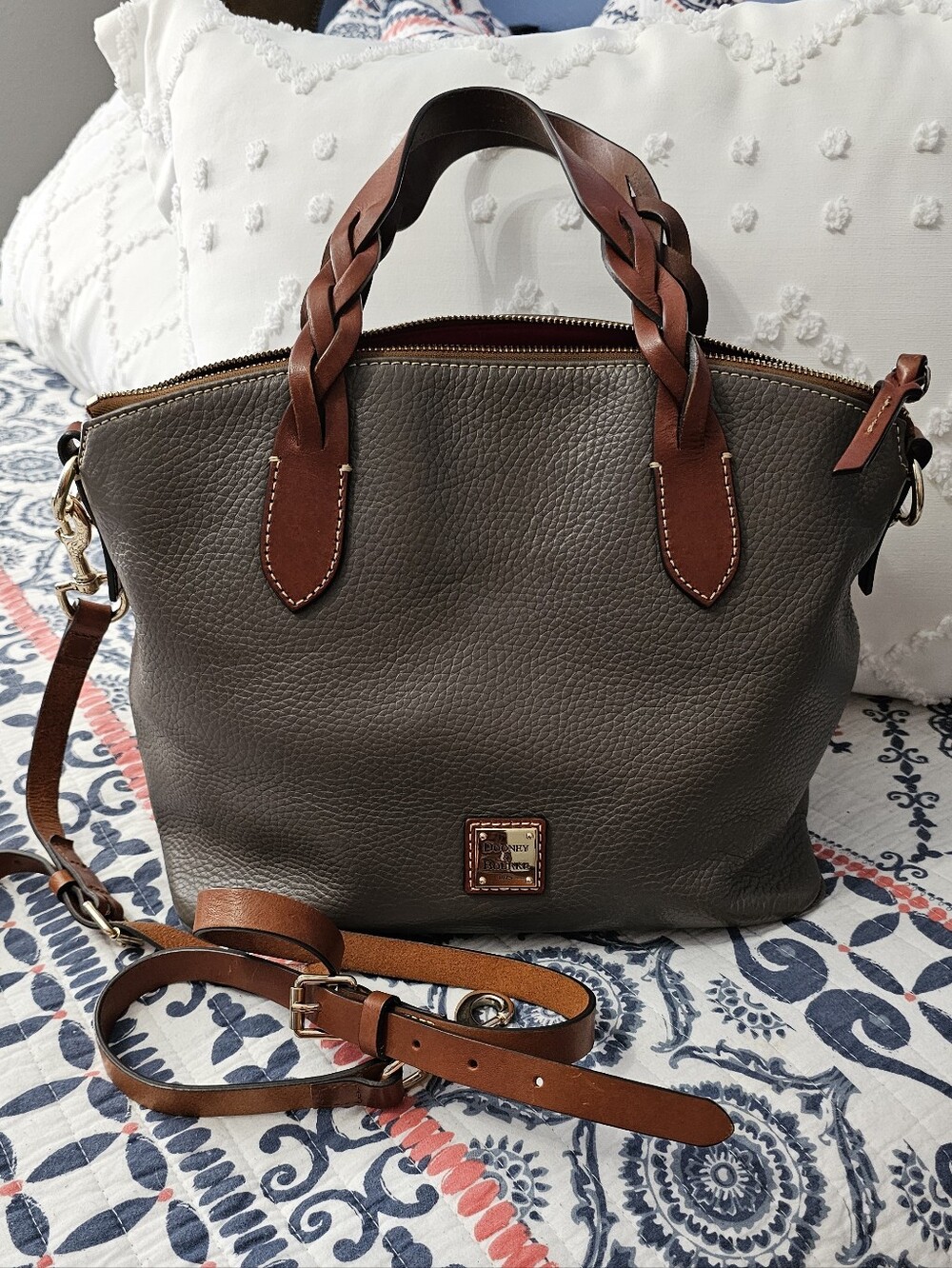 Dooney & Bourke Pebble Leather Crossbody/satchel